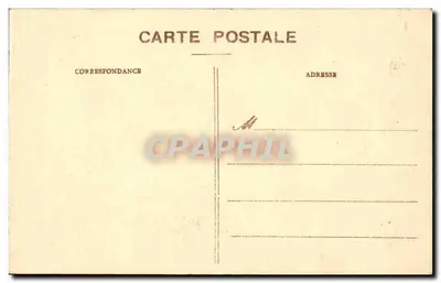 NANCY - Porte de la Craffe — wydawca nieznany, numer serii nieodczytalny — Rewers