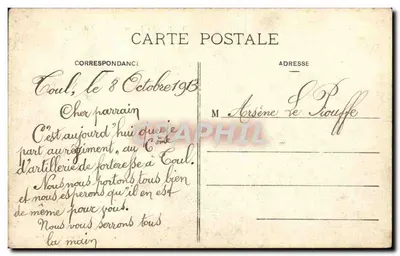Toul — Ogród Hotelu — Grave, wydawca, Toul — Rewers