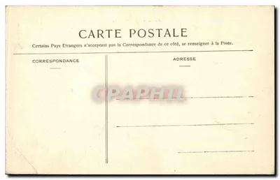 Estação de Toul, lado das vias — Toul ilustrado, editor Poirol — Verso