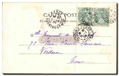 Nancy — Portal Świętego Mikołaja — Maigret & Leguesine, wydawca — Rewers