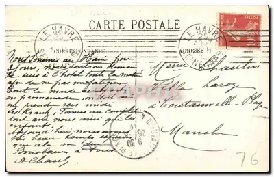 Le Havre — Port Handlowy — LL. — Rewers