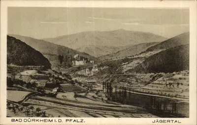 Bad Dürkheim i. d. Pfalz — Jägertal — editor Georg Baumann