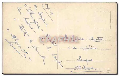 Landau (Pfalz) — Postplatz — wydawca nieznany — Rewers