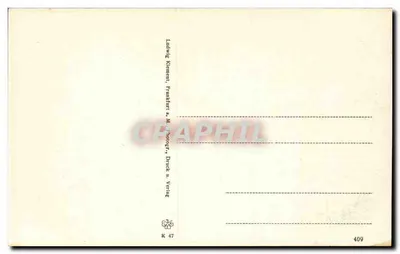 Bad Soden a. Taunus — Trinkhalle no Parque das Fontes — Ludwig Klement, Frankfurt a. M. — Verso