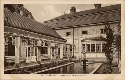 Bad Nauheim — Schmuckhof no Badehaus III — Carl Albreus