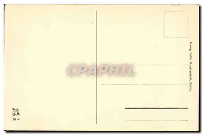 Potsdam — Neues Palais — editor Georg Selle, Berlin — Verso