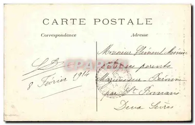 Paris (1º arrondissement) — A Fonte do Châtelet — editor C.M. — Verso