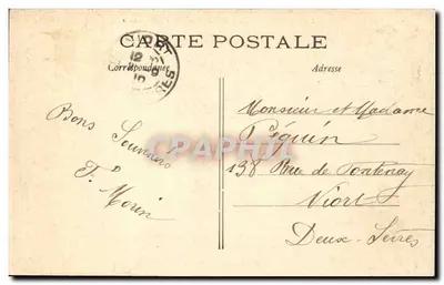 Paryż — Ogólny widok Trocadéro — C.M. nr 16 — Rewers