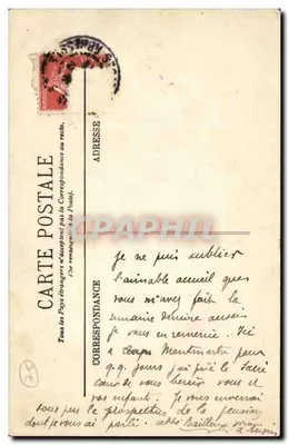 O Sagrado Coração — Paris (XVIII) — L.L. — n° 1177 — Verso