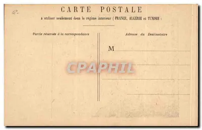 PARIS — Święta Kaplica — widok zbudowanych gothicznego zbudowanych z charakterem wozu konnego — wydawca nieznany — Rewers