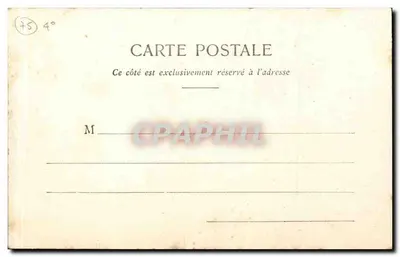 Ufficio del Presidente del Consiglio Comunale di Parigi — 1900 — Fotografia A. Bergaret et Cie, Nancy — Verso