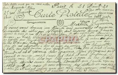 Parijs — De Place de la Bastille en de Kolom van Juli — LL, n° 1244 — Achterkant