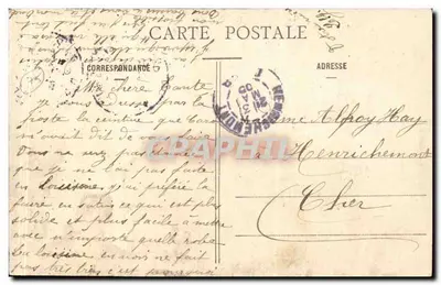 París — Iglesia de la Trinidad — Editor desconocido, n° 105 — Reverso