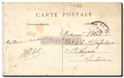 PARYŻ – Katedra Notre-Dame – Strona boczna — C. M., n° 236 — Rewers