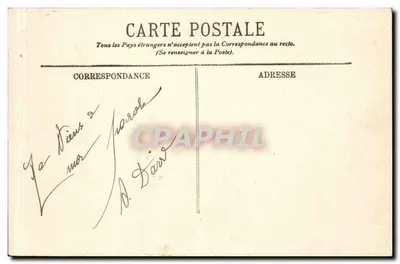 PARIS. — O Bois de Boulogne. — Entre os Dois Lagos — LL. — N° 430 — Verso