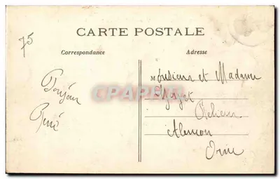 PARIS — Ogólny widok miasta — C. M. n° 923 — Rewers