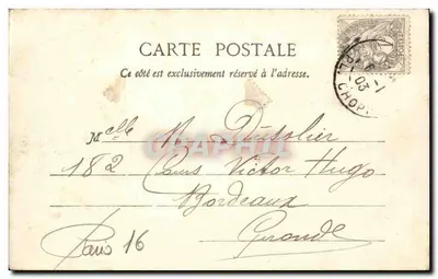 Paris - Bois de Boulogne - Pavillon Chinois — R. Godfrian, n°201 — Verso
