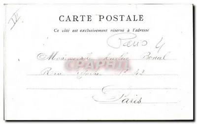 Notre-Dame — Édite par le BON MARCHÉ — PARIS — Rewers