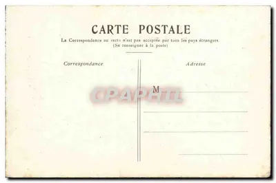 Parigi Cartolina d'epoca Notre Dame — Verso