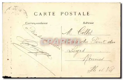 Paris (19e arrt) — Buttes-Chaumont — Le Pont de Briques — Verso