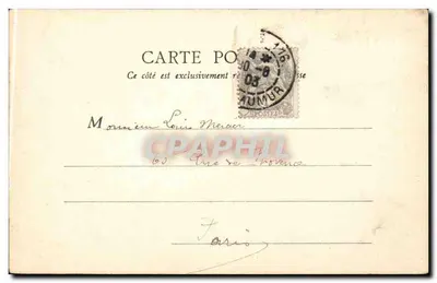 PARIS — Le Buttes-Chaumont — Ponte sospeso — B.F. Paris n°158 — Verso