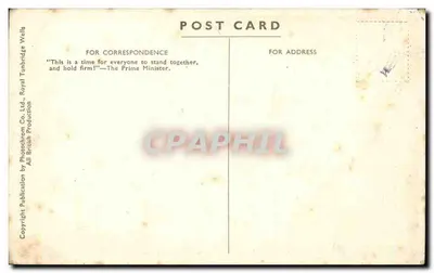 Buxton, A Estrada para Goyt Bridge — Photodrom Co. Ltd. n°2 — Verso