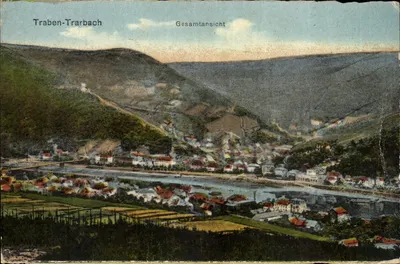 Traben-Trarbach — Vista geral — editor não identificado
