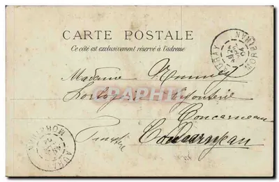 Rouen — Catedral. Túmulo do Duque de Brézé — editor anônimo, n°6 — Verso