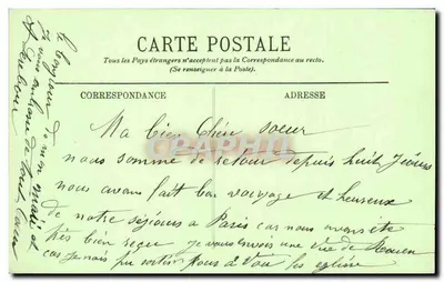 Rouen — Stary Most wiszacy — LL. n°127 — Rewers