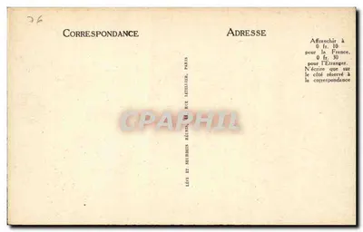 Alte Abtei von Jumièges — 18. Jahrhundert — ND — Rückseite