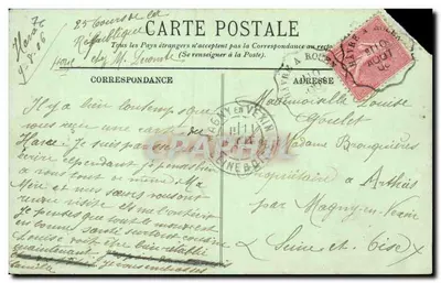 Harfleur — A Igreja — LL — n°66 — Verso
