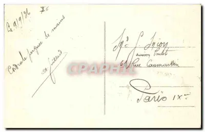 Dieppe — Falisy Pollet i kościoł Bon-Secours — Rewers