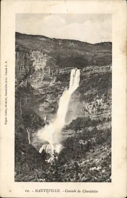 Hauteville - Cachoeira de Charabotte — Miguel Irères, livraria, Hauteville (Ain) - n°12