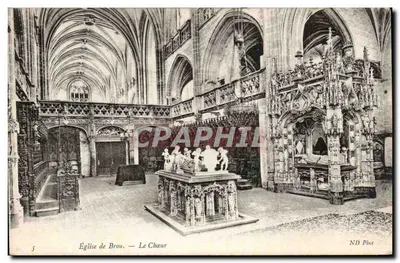 Igreja de Brou — O Coro — ND Phot