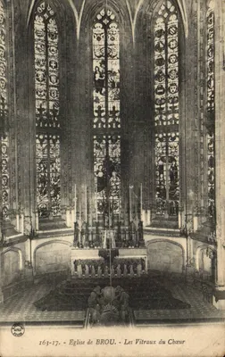 Igreja de Brou - Os Vitrais do Coro — Editor ARLS, n° 163-17