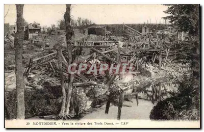 Montdidier — Em direção ao rio dos Três Doms — CAP