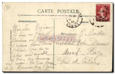 Amiens - Katedra - Dziecięcy płacz - Praca Blasseta — Rewers