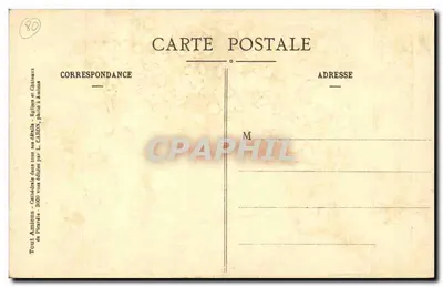 Amiens - Katedra - Stale - Szczegół - Plaki Supra - L. C. - Obiekt Lacour-Berthiot — Rewers