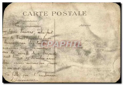 Montdidier — A Igreja de São Pedro e os Bairro — Lib. L. Vallee editor, n°45 — Verso