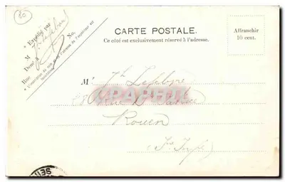 Amiens — Katedra św. Piotra — V. P. Paris Nr 47 — Rewers