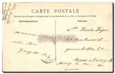 Amiens — Chór Katedry — B. F., Paryż, nr 67 — Rewers