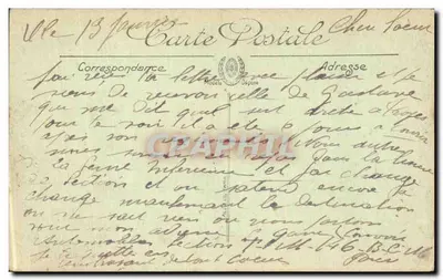 Amiens — De Kathedraal — De Huilende Engel — LL. — n°13 — Achterkant