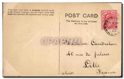 Stratford-on-Avon — kościół i łódź — C.W. Faulkner & C°, Londyn, E.C., seria N°120 — Rewers