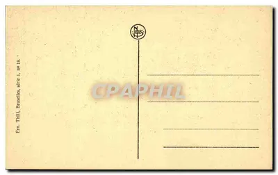 Bruxelles — Colonna del Congresso — Editore Thill, serie 1, n° 18 — Verso