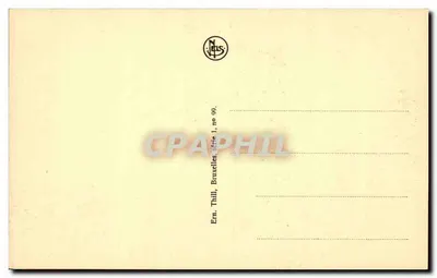 Brukselka - Grobowiec Nieznanego Żołnierza — Ern. Thill, seria 1, nr 99 — Rewers