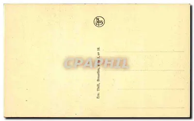 Bruxelles — Colonna del Congresso — Editore Thill, serie 1, n° 18 — Verso