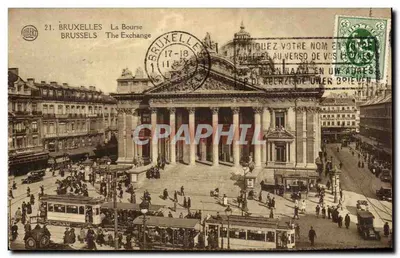 Bruxelas — A Bolsa — editor Gibert n°21