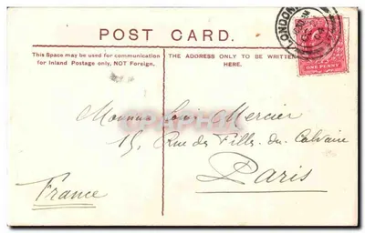 Ingresso al Tunnel di Blackwall, Poplar, Londra — 1897 — editore non visibile — Verso