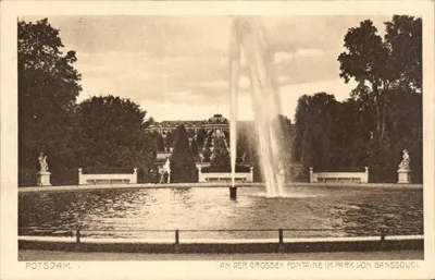 Fontaine de Sanssouci — Potsdam — Georg Selle, n°6