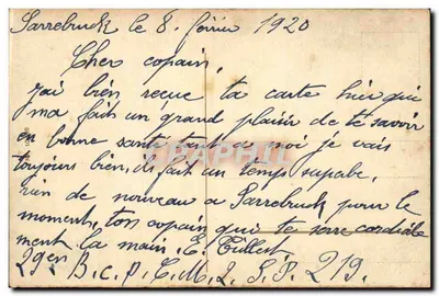 Ruiny Ehrenfels — Ruiny zamku nad brzegami Renu — wydawca nieznany — Rewers